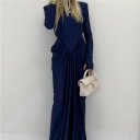 abito lungo con spacchi sui fianchi marylin